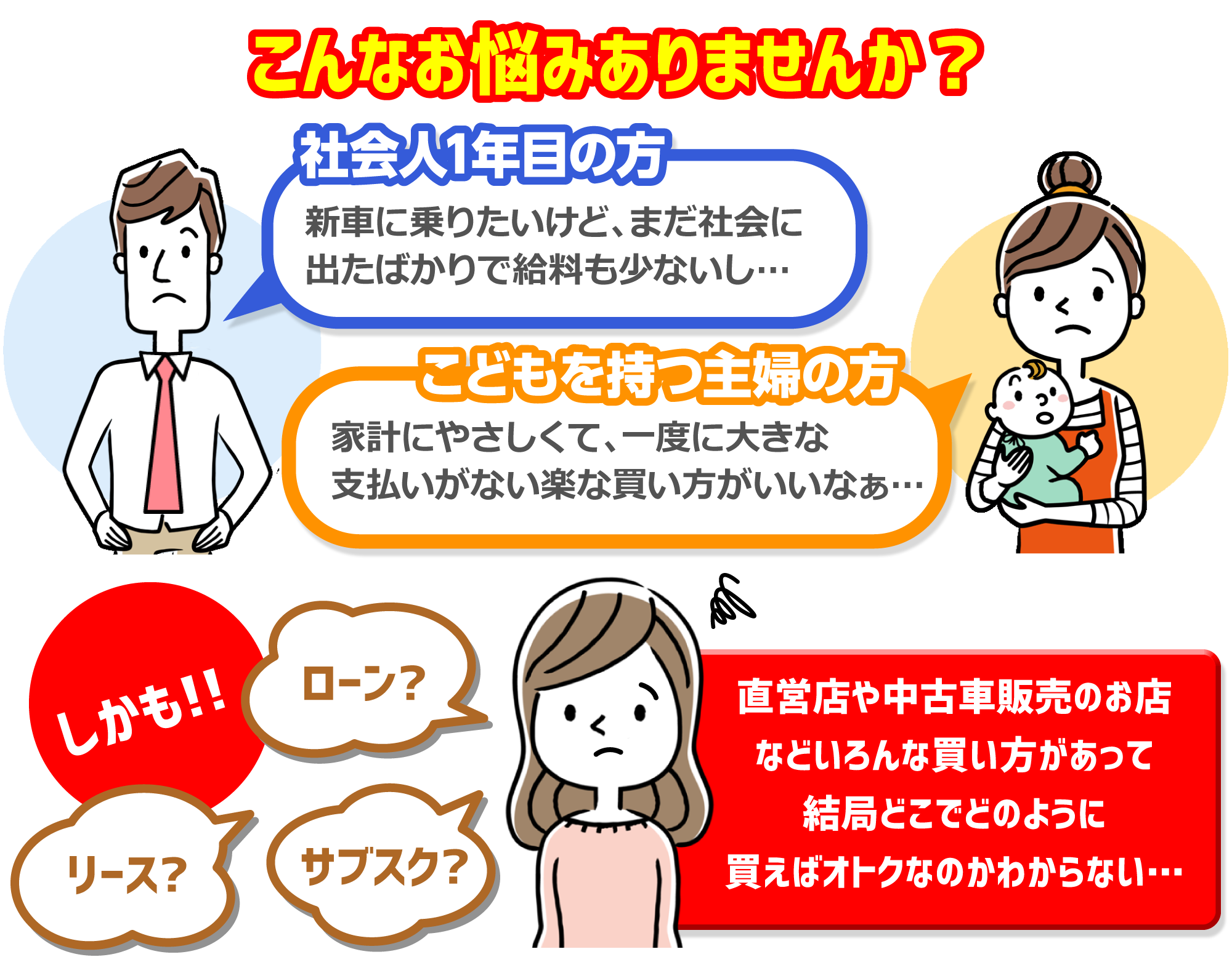 こんなお悩みありませんか？